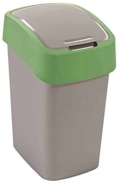 Coș de gunoi FLIPBIN 25l - verde CURVER