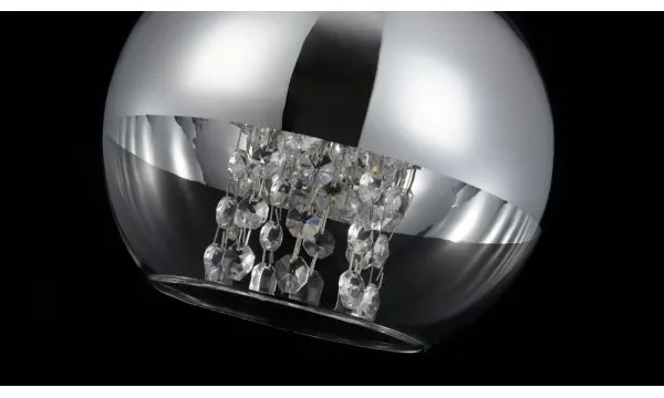 Lustră pe cablu Maytoni P140-PL-110-1-N FERMI 1xE27/60W/230V crom