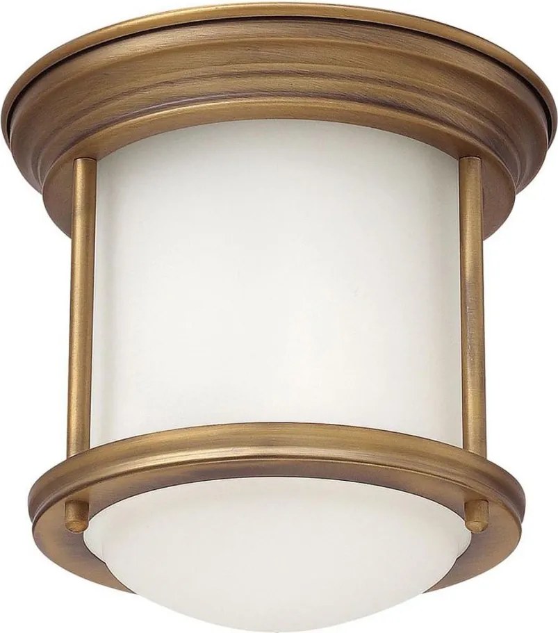 Quintiesse QN-HADRIAN-MINI-F-BR-OPAL – Corp de iluminat exterior HADRIAN, montaj aparent, difuzor opal, finisaj bronz, 1x E27/60W/230V, IP44