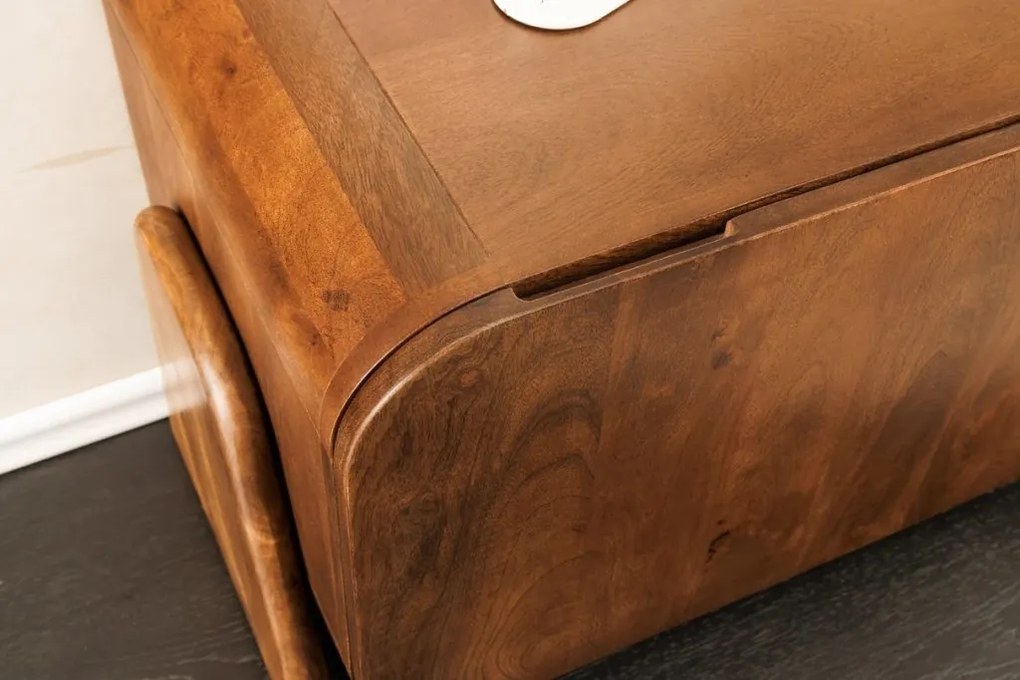 Comoda TV din lemn de mango maro BRASIL 160cm