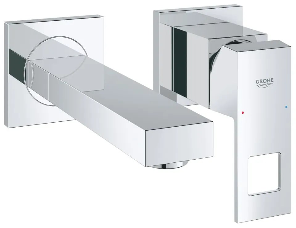 Baterie lavoar incastrata culoare crom Grohe Eurocube