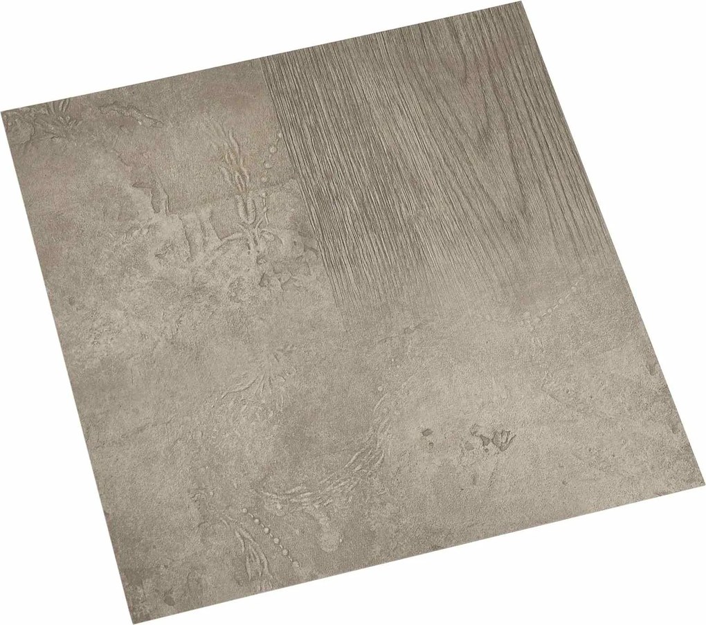 vidaXL Plăci de Pardoseală 55 pcs Gri 5,11 m² PVC