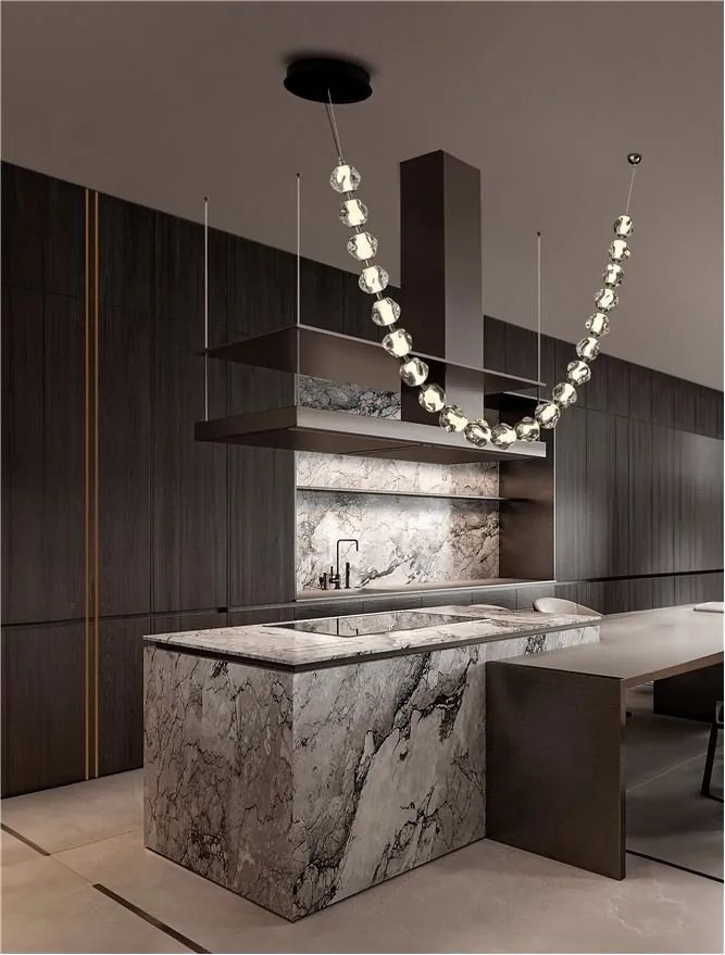 Lustra LED suspendata, deosebita design lux YFOS