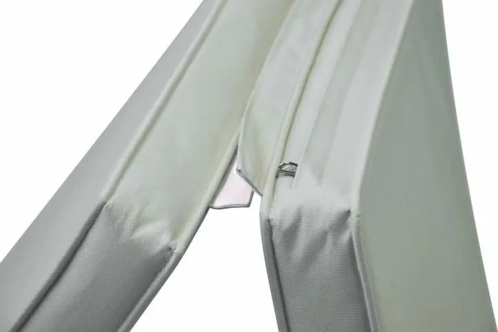 Set de 2 tapițerie de scaun de grădină FLORENTINE - gri