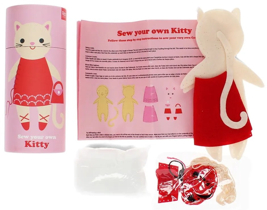 Set creativ Sew Your Own Cat – Rex London
