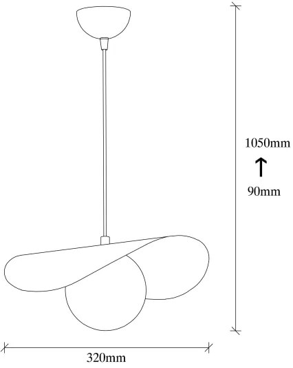 Lustră pe cablu VATOZ 1xE27/60W/230V