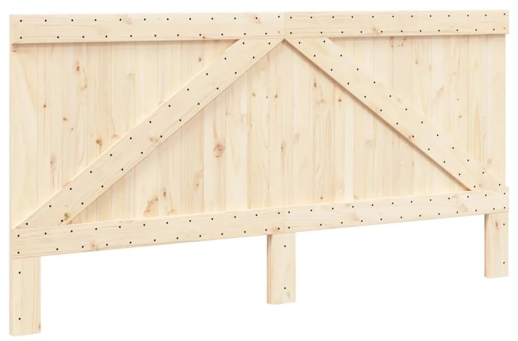vidaXL Tăblie de pat, 200x104 cm, lemn masiv de pin