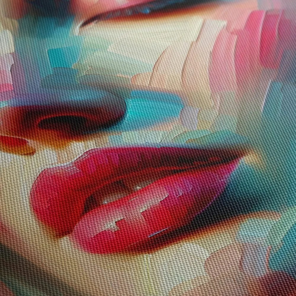 Tablou portret feminin abstract