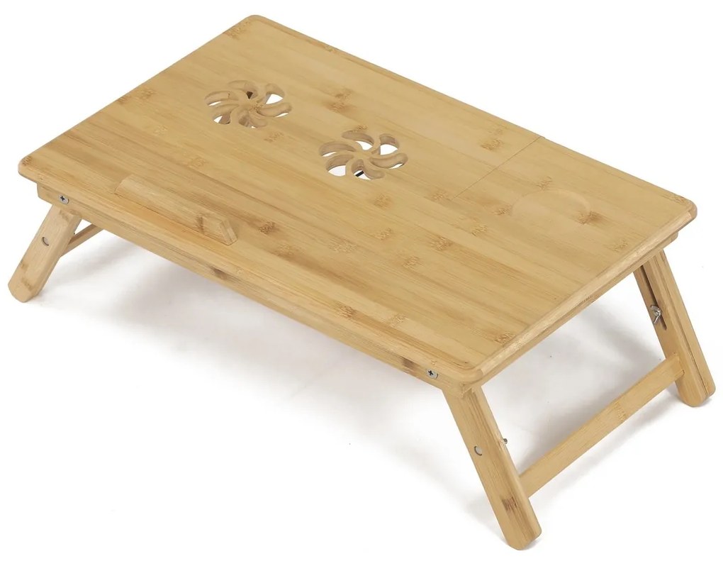 Măsuță auxiliară B070 NAT, bambus