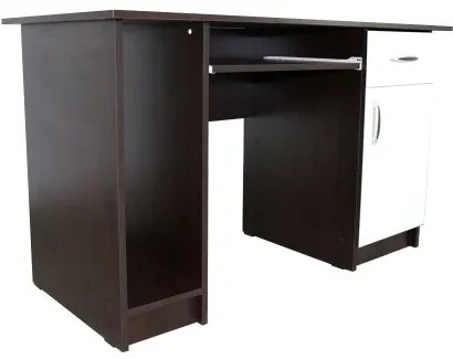 Birou Nero 1 usa si 1 sertar Wenge/Fildes