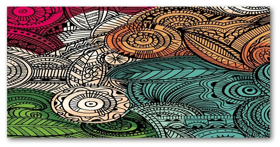 Tablou pe acril Pene abstracte