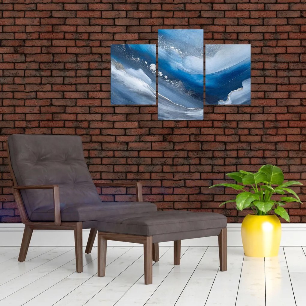 Tablou - Abstractizarea oceanului (90x60 cm)