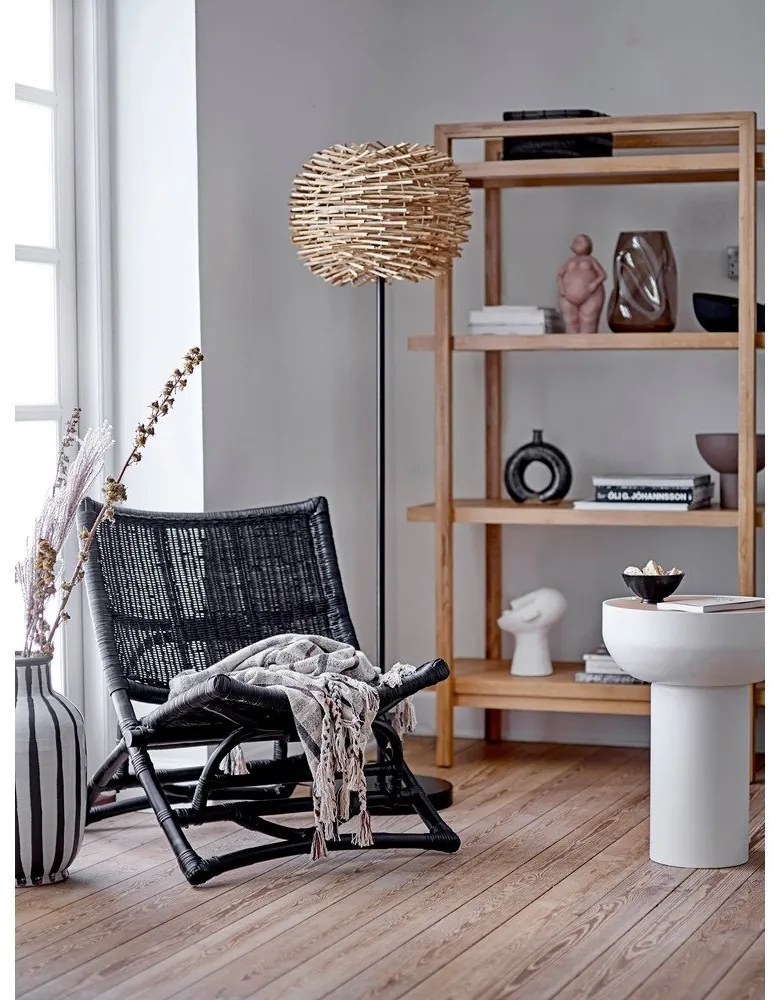 Vază din gresie Bloomingville Baldvin, negru