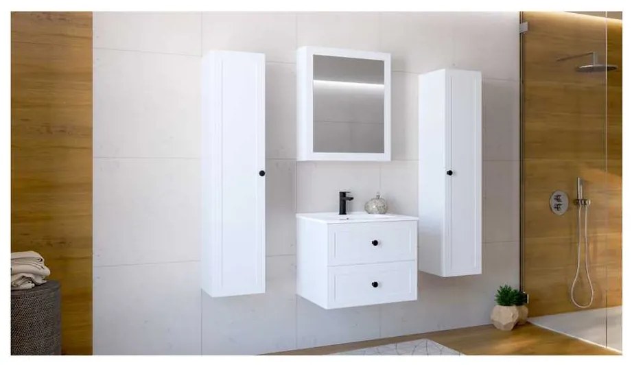 Dulap sub lavoar Bondi 60 cm, alb