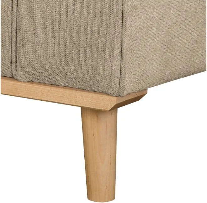 Canapea bej 193 cm Beata – Ropez