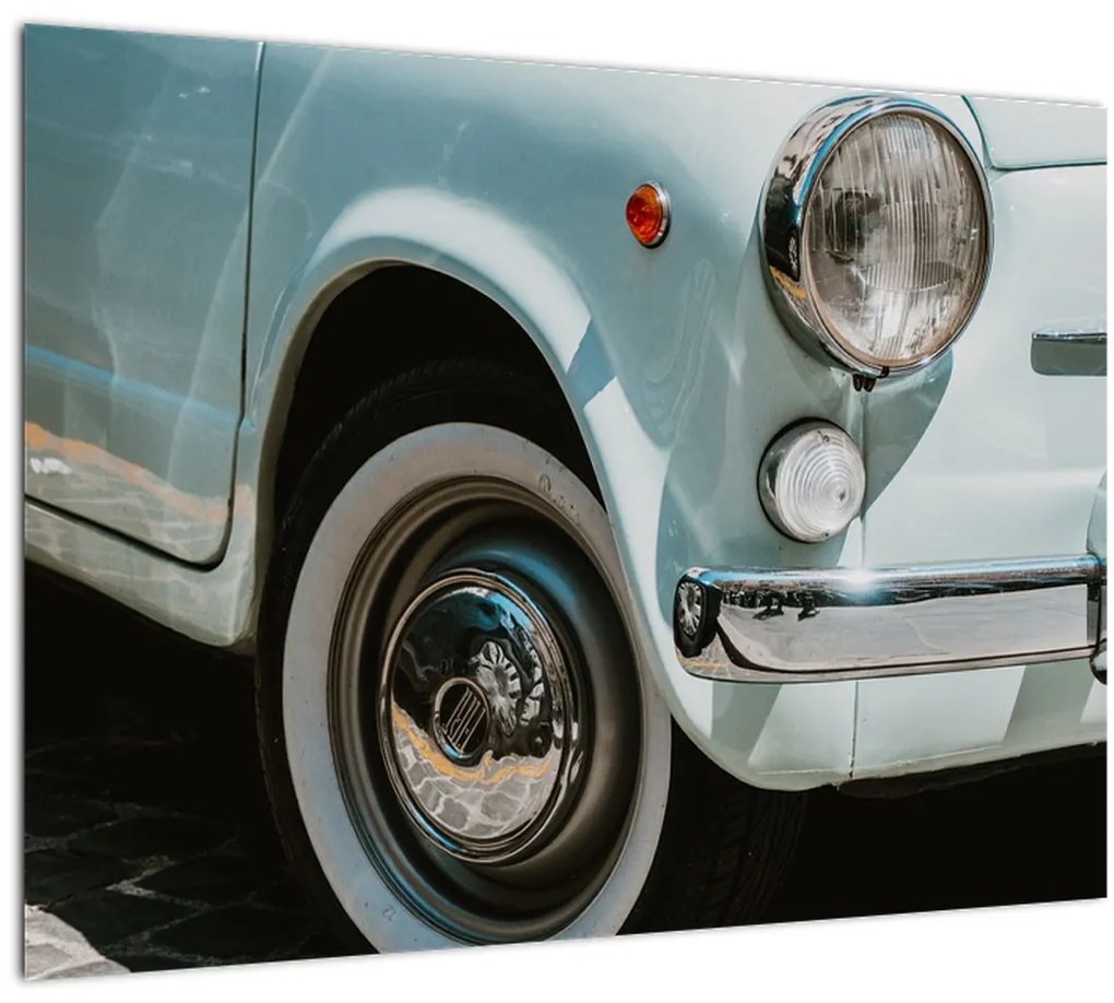 Tablou - mașina retro Fiat (70x50 cm)