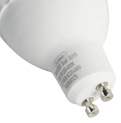 Set de 3 becuri LED inteligente GU10 RGBW 5W 350lm 2200-4000K