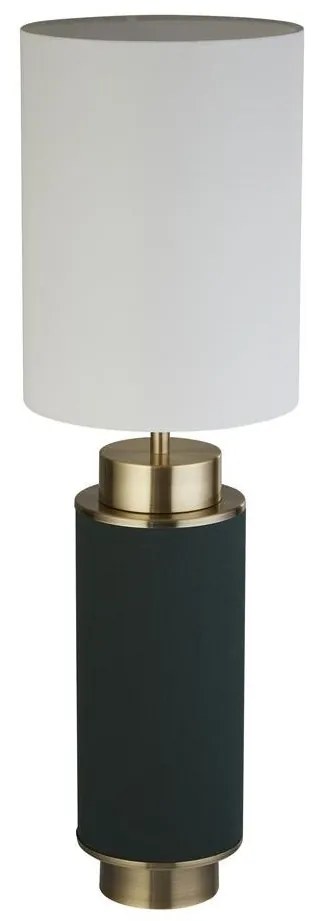 Veioza, lampa de masa moderna Flask verde inchis/ alama antic