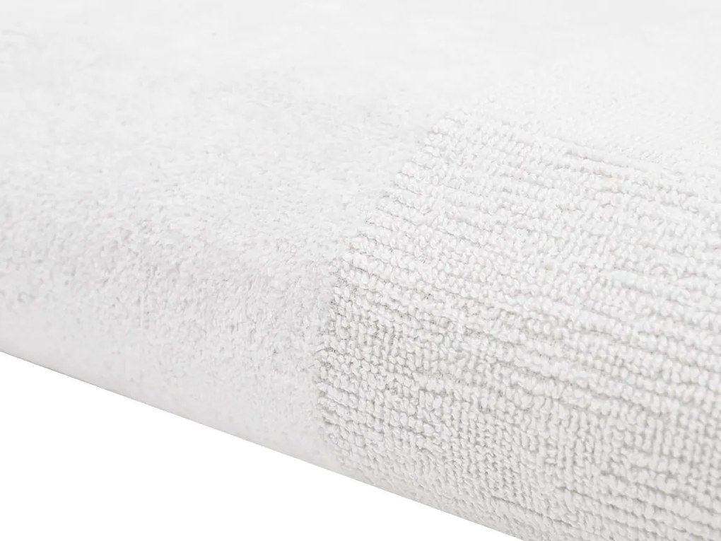 Set de prosoape CARRARA 1buc 60x100 cm si 1buc 40x55 cm 100% bumbac, alb