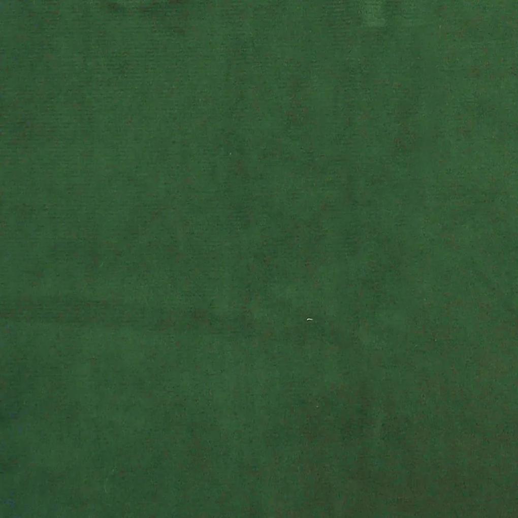 Taburet rotund, verde, catifea 1, Verde, Catifea
