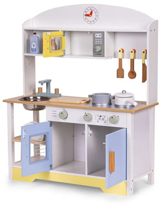 Bucătărie pentru copii elegantă și funcțională cu accesorii