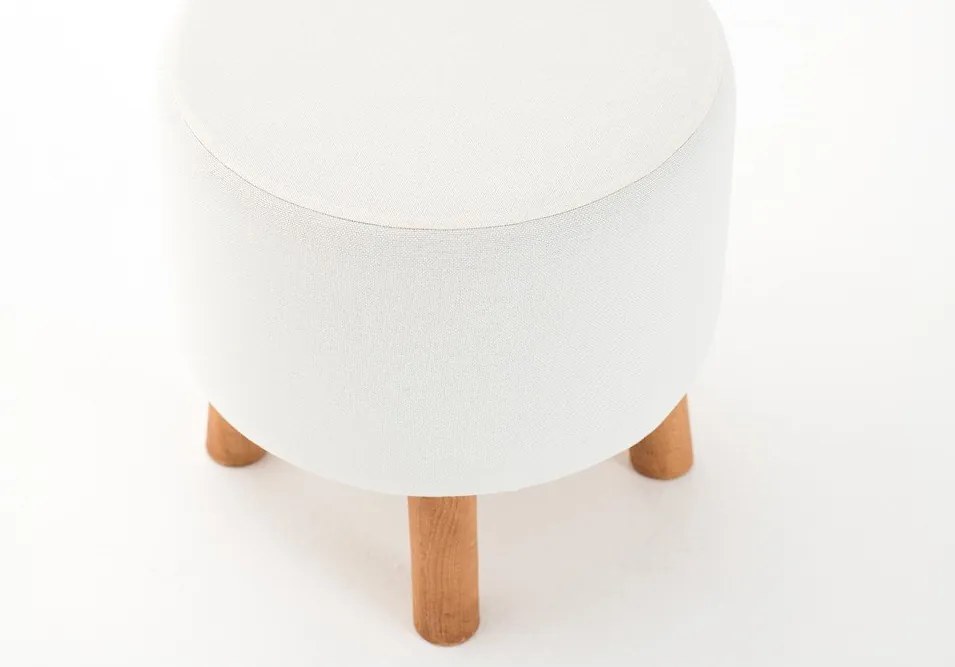 Taburet alb Silindir – Balcab Home