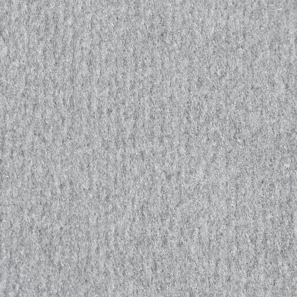 Covor traversa, gri cu motiv, 80x450 cm, BCF grey with motif, 80 x 450 cm
