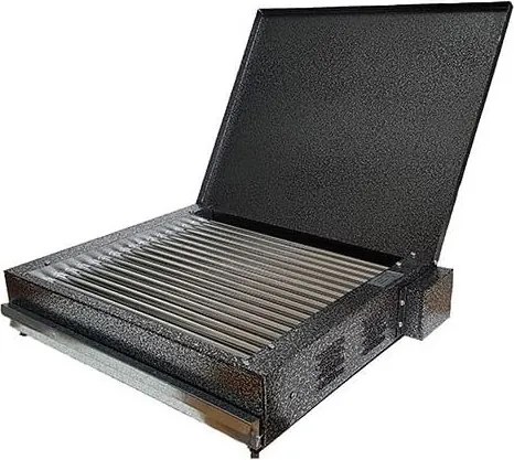 La mâna a doua: Gratar electric Rubino es-2.75, 2750W, Capac, 38x33cm, Gri