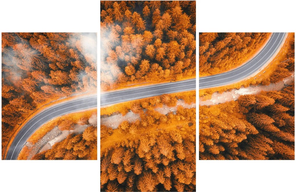 Tablou - Strada montană (90x60 cm)