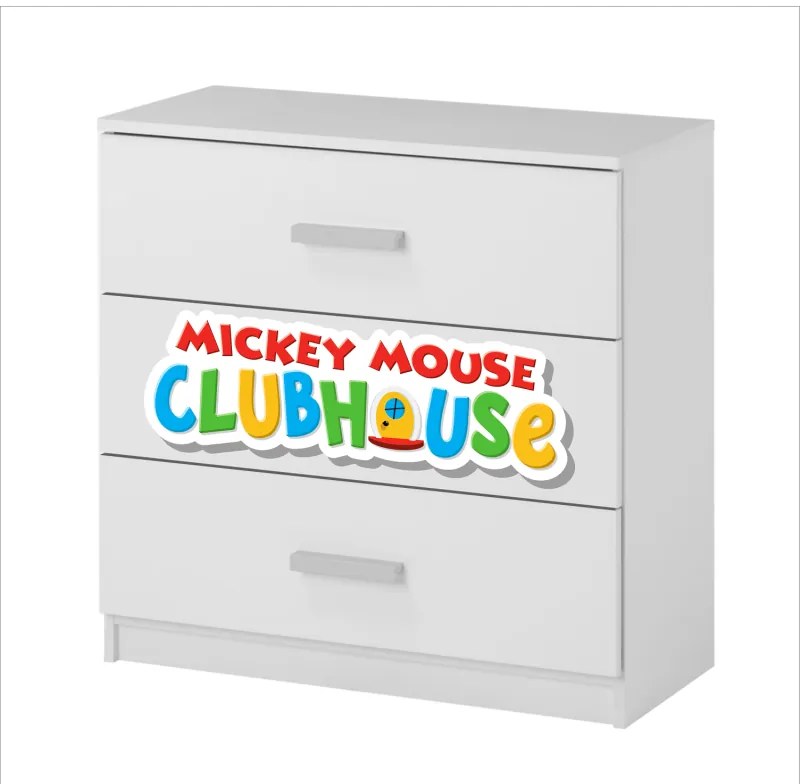 Comoda Mickey Mouse Club House, 3 sertare