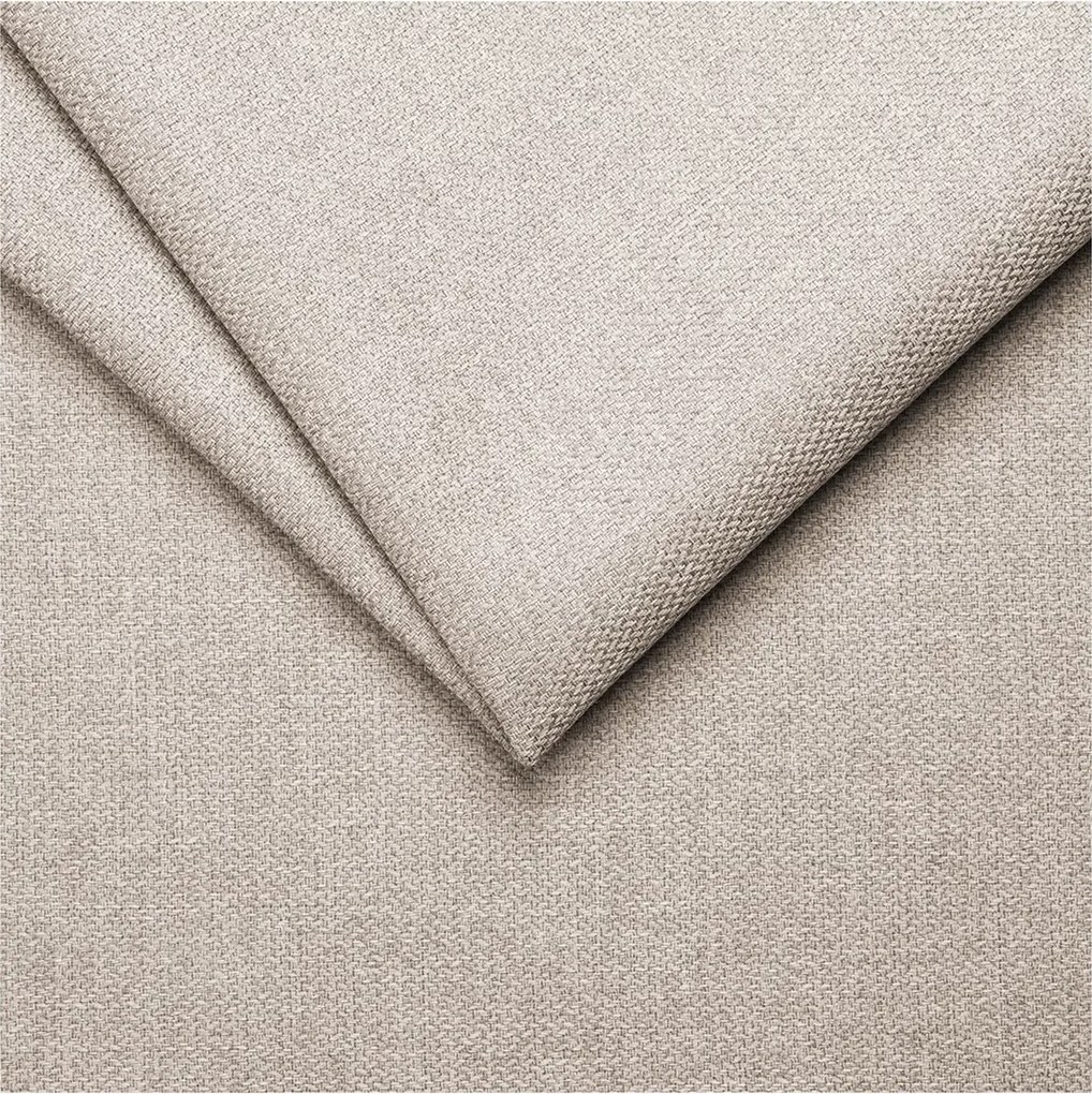 Canapea SAMY extensibila, 2 locuri, cu lada de depozitare, bej , cadru metalic , 152x100x92 Bej, Stofa