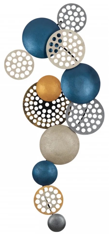 Accesoriu Decorativ de Perete Bronte-CH103-2, Metal