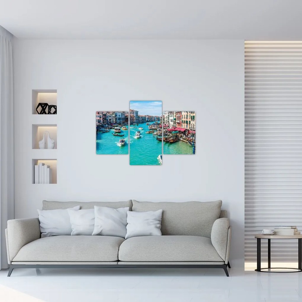 Tablou - Canalul Grande, Veneția, Italia (90x60 cm)
