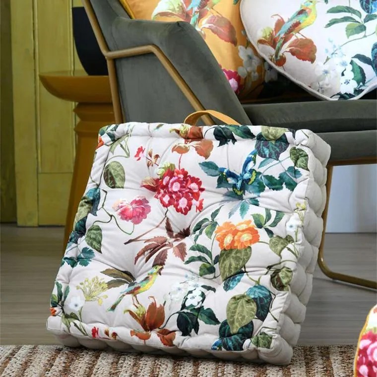 STOF Pernă de podea EMMY floral 1 buc