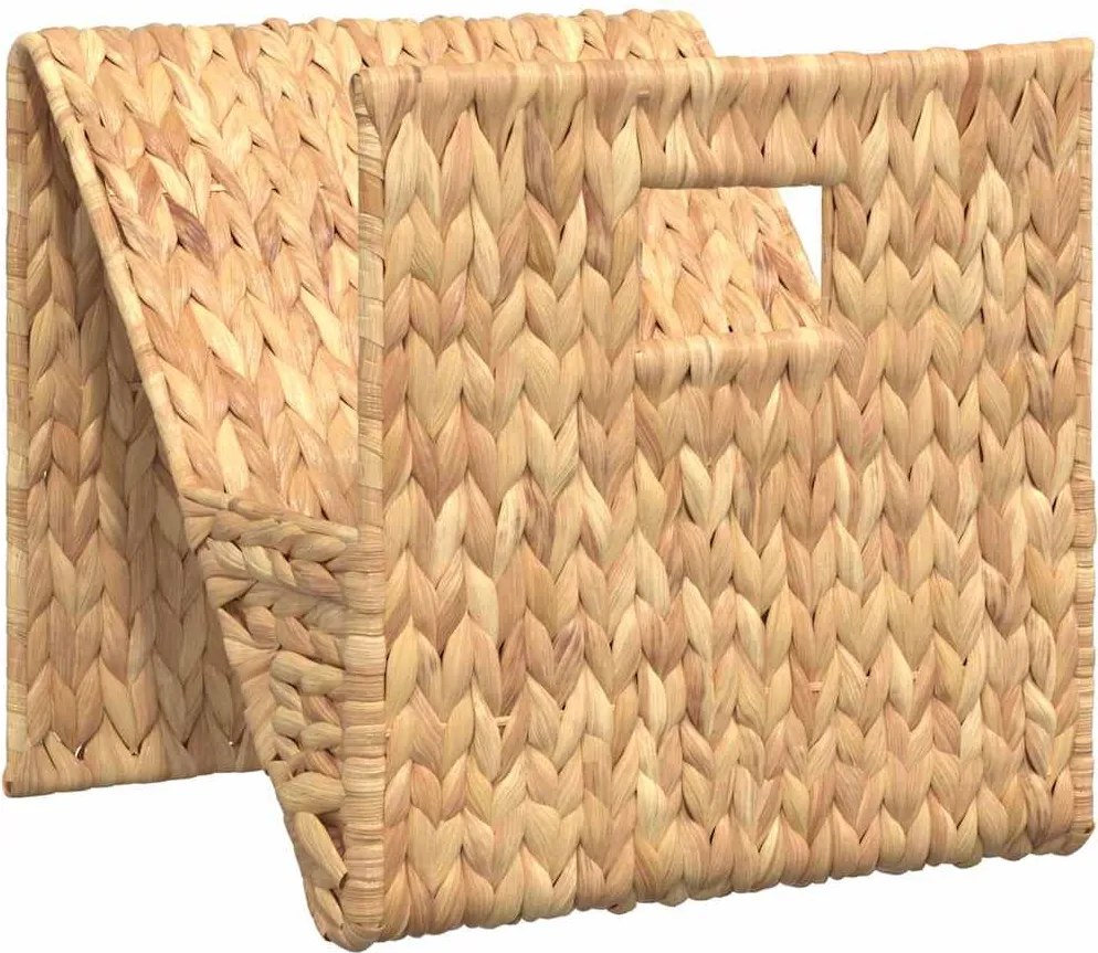 vidaXL Suport pentru reviste, 31x31x31 cm, zambilă de apă