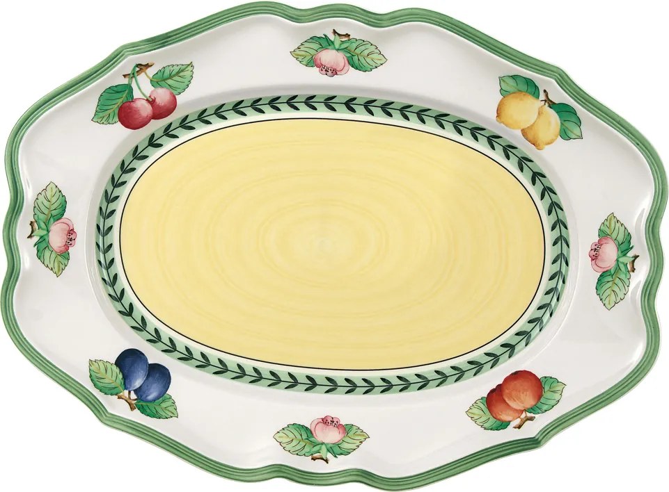 Farfurie ovală pentru servit, colecția French Garden Fleurence - Villeroy & Boch