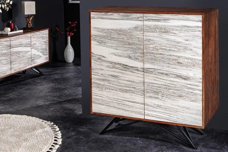 Comoda inalta design unicat Mountain Soul 120cm