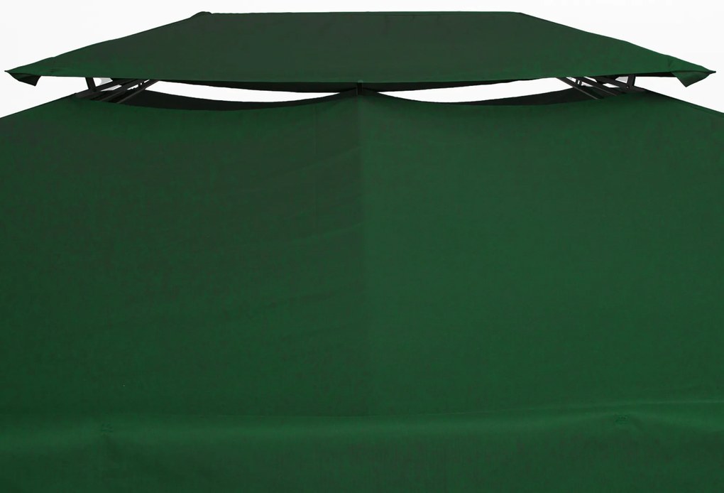 Outsunny Prelata pentru Foisor 4x3 m cu 2 Niveluri