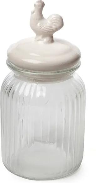Recipient din sticlă Sabichi Cockerel, 600 ml