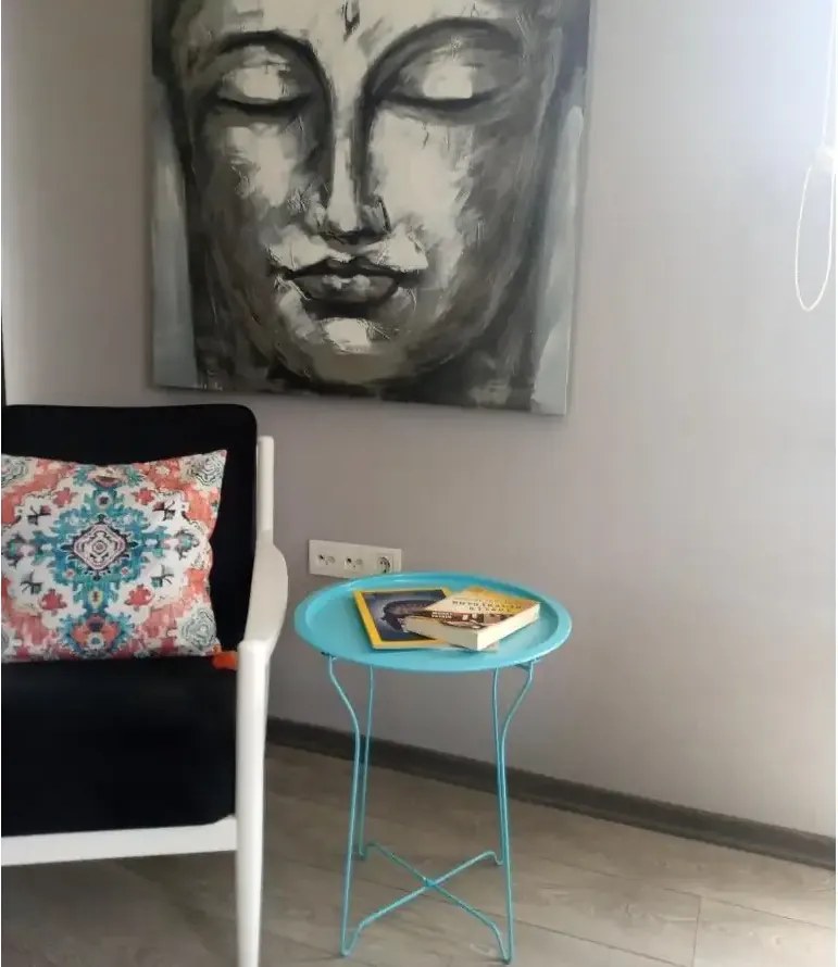 Masuta metal Tago Homs, 46X46X52 cm ,10372