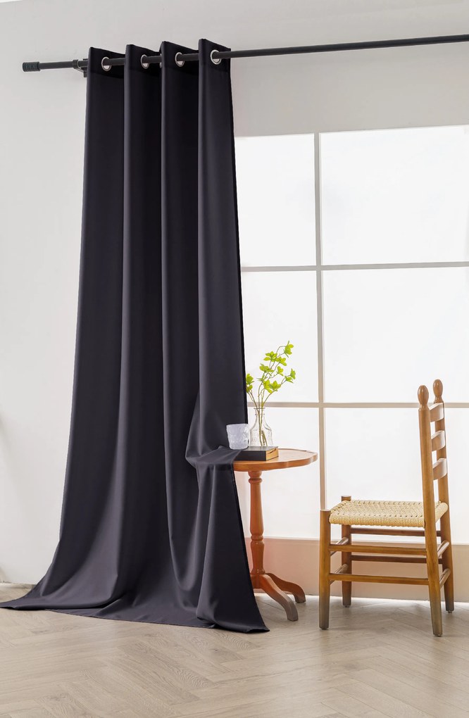 Draperie OXFORD LIGHT 140x250 cm, gri inchis Agatat: Rejansa