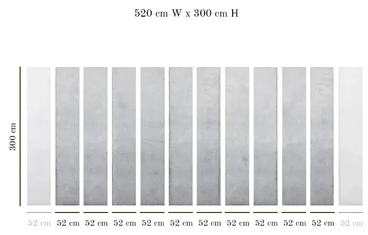 Tapet VLAdiLA Concrete Blocks 520 x 300 cm