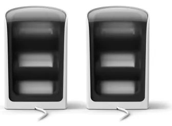 Philips Hue PLAY Wall Washer - Set 2 buc. lămpi LED RGBW reglabile, 20W/230V, 2000–6500K, albe