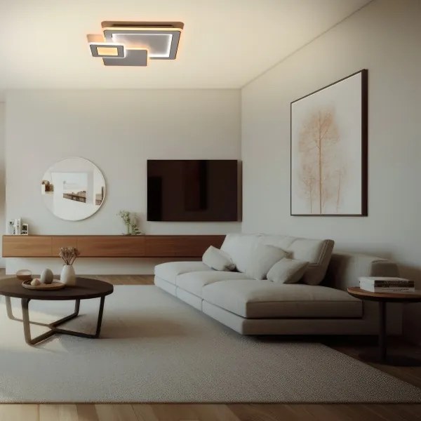 Plafonieră LED dimabilă Brilagi MODERN LED/93W/230V 2700-6500K + telecomandă