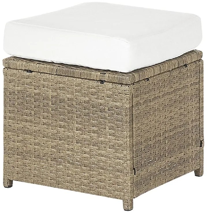 Set mobilier de grădină Beltran (maro). 1077947
