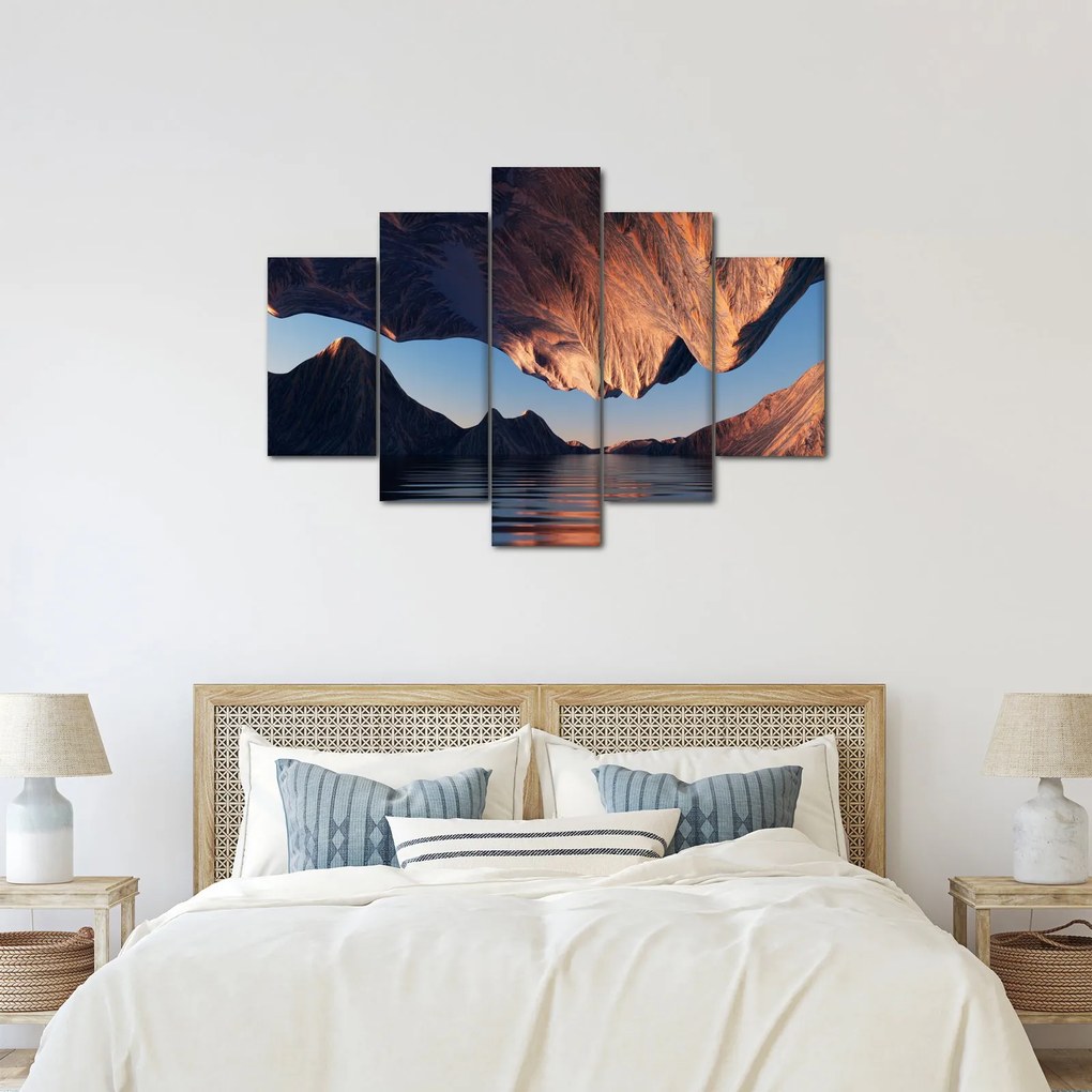 Tablou - Faleze 3D (150x105 cm)