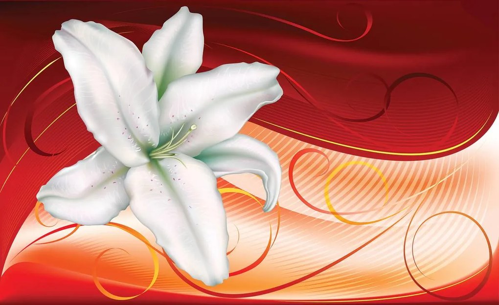 Fototapet - Arta abstractă  a Lili Hearts (152,5x104 cm)