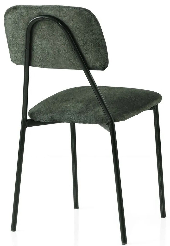 Set 4 buc. scaune bucătărie Moncici (verde). 1127585