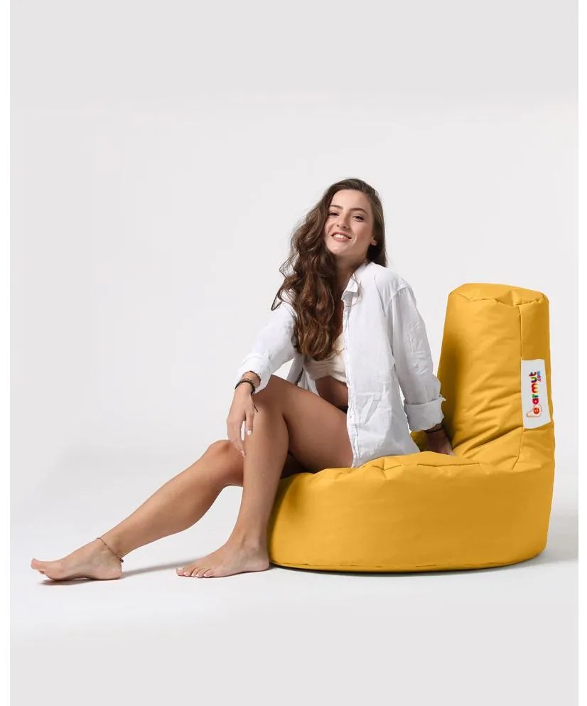 Fotoliu puf Lerna (Galben). Promo -6%. 1101688