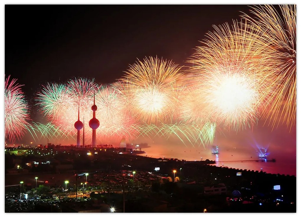 Tablou cu artificii (70x50 cm)